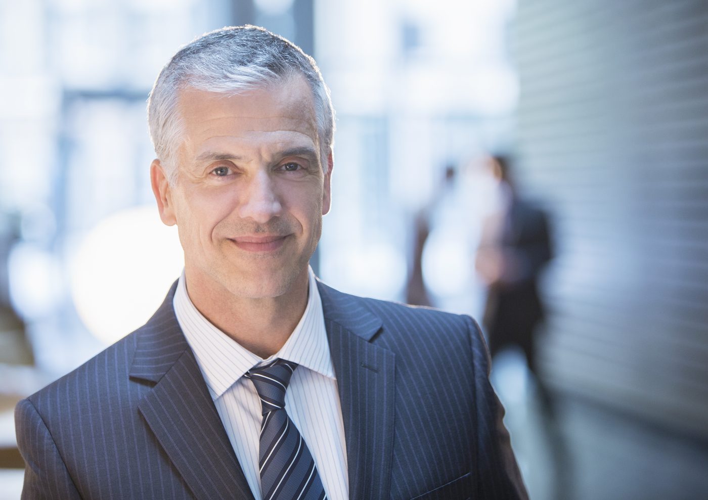 Portrait of a business professional in a suit